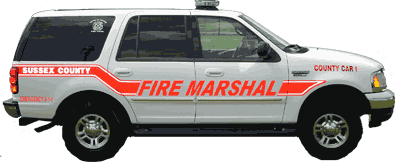 Fire Marshal Car