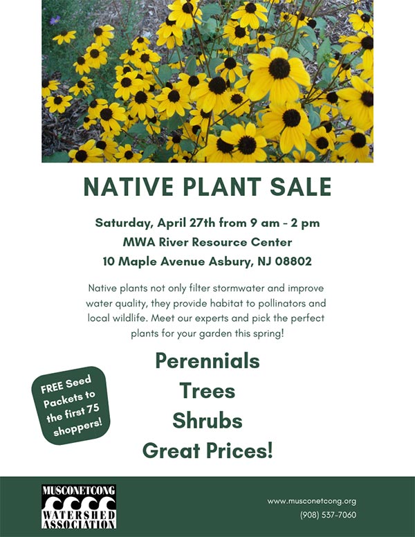 Native Plant Sale Flyer