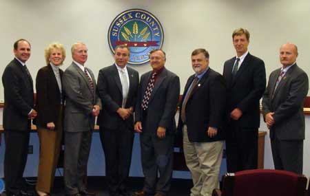 Freeholders and Andover Mayor